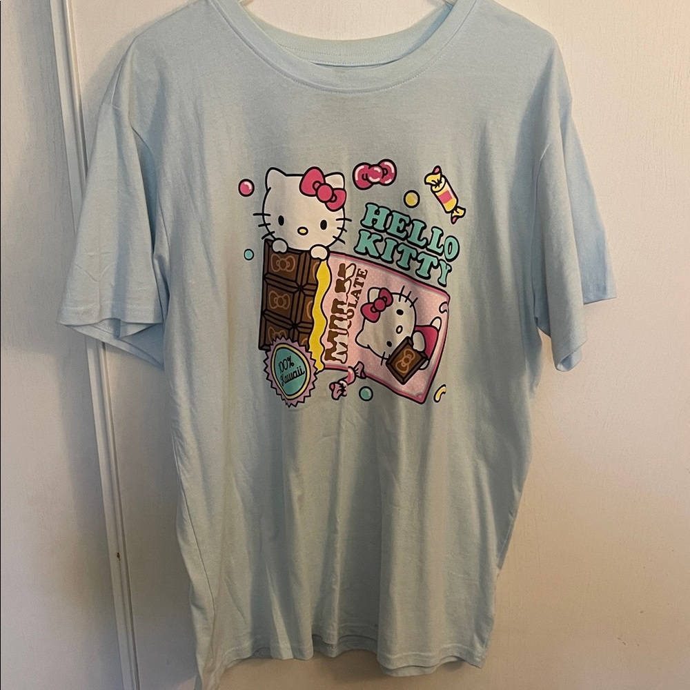 Hello Kitty Sky Blue Kids T-Shirt